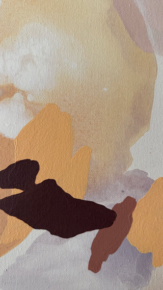 Purple and Orange Study